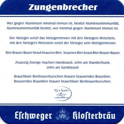 eschwege esw-he eschweger rtsel 12b (quad180-zungenbrecher-blau)